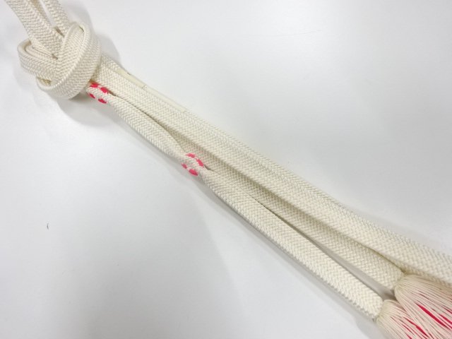 未使用品　正絹　撚り房　手組帯締め